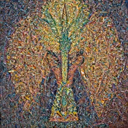 ayahuasca visionary art, award winning oil painting