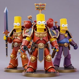 simpsons characters warhammer games workshop, art digital art, 3 d high definition, trending on artstation, trending on deviantart photorealistic, high resolution, 8 k, octane, hyper detailed, insane details, intricate, elite, ornate, elegant trend, unreal engine