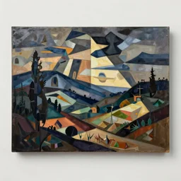 a painting in the style of modernism