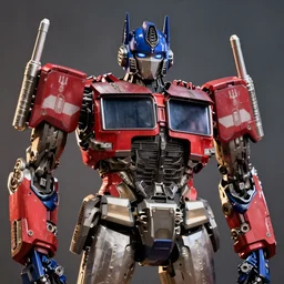 portrait of a optimus prime