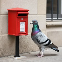 Golum postal service, Postal Pidgeon