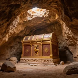 inside alladin's treasure cave