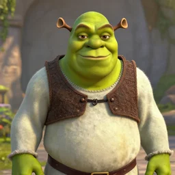shrek as a human, photorealistic, hyper detailed, 4 k