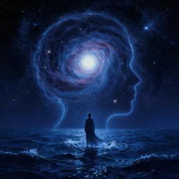 a mind forever voyaging, fantasy, sea, cosmos, eternity, night, bayard wu