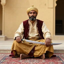 a mughal sword merchant