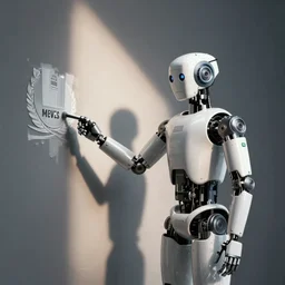 a robot refuses to paint any more