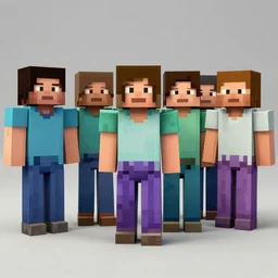 female realistic minecraft characters, Moebius, kim jung gi, Greg Rutkowski, Zabrocki, Karlkka, Jayison Devadas, Phuoc Quan, trending on Artstation, 8K, ultra wide angle, pincushion lens effect