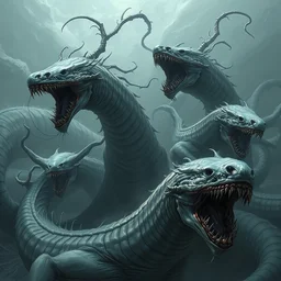 sirens, carcasses, character design, detailed rendering, realistic smooth detailed art, complex lines, concept art, scene art, panorama. - n 4