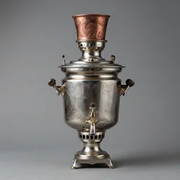 r 2 d 2 strongly inspired by russian samovar with a boot at the top