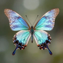 fairy with butterfly wings.