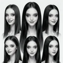8 k headshot of tough godlike psychedelic of a tall girl with black hair and pale skin from macfarlane comics, ( ( ( smirk ) ) ) detailed vfx by greg rutkowski, ilya kuvshinov, indomitable, gold accessories, krenz cushart, flower clothes and blue skin, muscular, symmetry accurate features, epic, artgerm trending on artstation, anime masterpiece