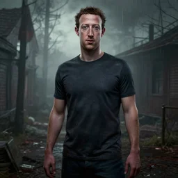Mark Zuckerberg as a survivor in Dead By Daylight