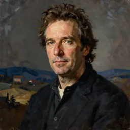 painting of michael stipe by caravaggio