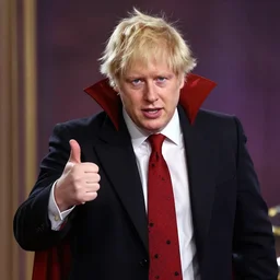 Boris Johnson as a disney villain