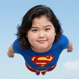thick chubby filipina amihan superhero, exaggerated perspective, flying toward camera, beautiful detailed face, bright blue hair, long black trench coat, sunglasses, fully clothed, action pose, comic book style, highly detailed, dynamic shadows, dynamic lighting, geoff johns, jason fabok, jason fabok, brad anderson, splash art