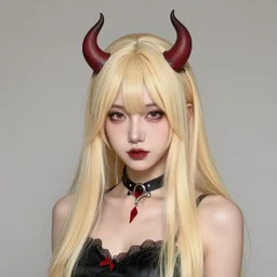 blonde demon