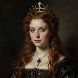 gothic princess portrait. by william henry hunt!!, highly detailded