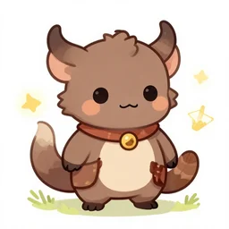 beautiful and cute d & d illustration of a cute kobold