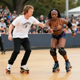 pete doherty at kimbo slice memorial roller darby
