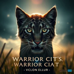 a movie poster for warrior cats by wayne mclouglin, depth of field, sun flare, hyper realistic, very detailed, backlighting, trending on artstation