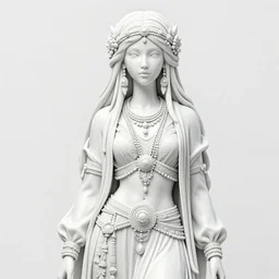 portrait of an absurdly beautiful, fashionable clothes, hippie goddess, hyperdetailed illustration by irakli nadar and alexandre ferra, intricate linework, white porcelain skin, faberge, coral headdress, engulfed in funkadelic aura, surreal illustration, alphonse mucha, rhads, ross tran, artstation, artgerm, octane render