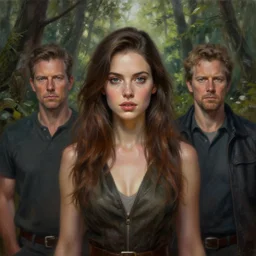 perfectly - centered - portrait of a beautiful woman in the forest, intricate, highly detailed, digital painting, artstation, concept art, sharp focus, illustration, realism, oil painting, unreal engine 5, 8 k, art by artgerm and dave rapoza and sam spratt