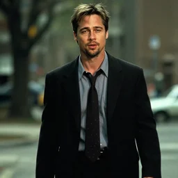 still frame of brad pitt in the matrix movie