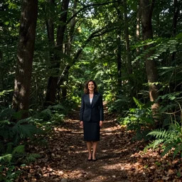 chicago mayor lori lightfoot was spotted on woodland trail cam at midnight green night vision