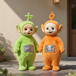photorealisitc teletubbies
