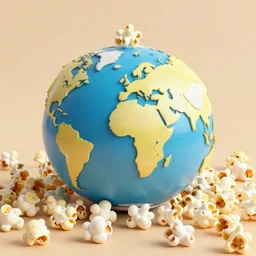All the popcorn in the world in one place