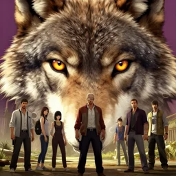 highly detailed vanishing wolf - point of eyes, in gta v, stephen bliss, unreal engine, fantasy art by greg rutkowski, loish, rhads, ferdinand knab, makoto shinkai and lois van baarle, ilya kuvshinov, rossdraws, tom bagshaw, global illumination, radiant light, detailed and intricate environment