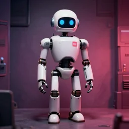 a robot in meow wolf