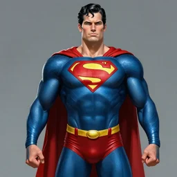concept art of modern superman, detailed