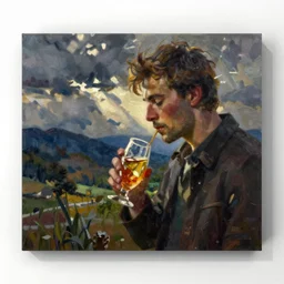 this painting artist made, when he was drunk.