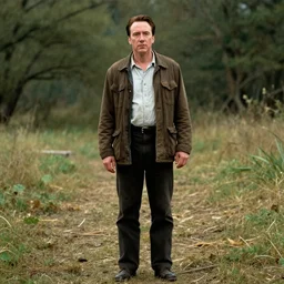film still of the shining with nicolas cage as danny torrance