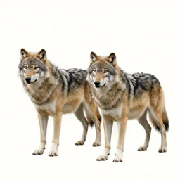 pack of wolves by Elke Vogelsang and George Stubbs