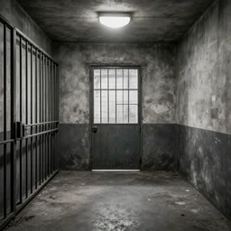 prison core aesthetic room