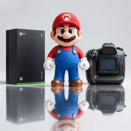 Chris Pratt as Super Mario, Unreal Engine, Xbox Series X, EOS-1D, f/1.4, ISO 200, 1/160s, 8K, RAW, symmetrical balance, in-frame, Dolby Vision