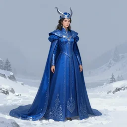 royal blue viking warrior, regal, elegant, winter, snow, beautiful, stunning, hd, illustration, epic, d & d, fantasy, intricate, elegant, highly detailed, wide angle, digital painting, artstation, concept art, smooth, sharp focus, illustration, wallpaper, art by artgerm and greg rutkowski and alphonse mucha and jin xiaodi