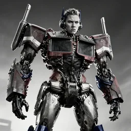 angry scarlett johansson as a transformer, dramatic lighting hyper detail, black and white, wide angle lens