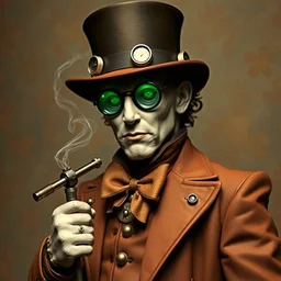 the riddler, steampunk