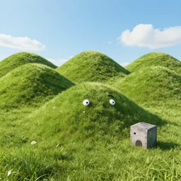 a goofy landscape