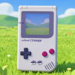 screenshot from the gameboy camera dmg gbc photo of a peaceful day at the park. low res 8 - bit chunky monochrome black and green photography. lowres!!