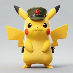 portrait of a communist pikachu, epic, tragic, military art, fantasy, dieselpunk, hd shot, digital portrait, beautiful, artstation, comic style, by artgerm, guy denning, jakub rozalski, magali villeneuve and charlie bowater