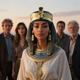photographic portrait of a stunningly beautiful renaissance egyptian female in soft dreamy light at sunset, contemporary fashion shoot, by edward robert hughes, annie leibovitz and steve mccurry, david lazar, jimmy nelsson, breathtaking, 8 k resolution, extremely detailed, beautiful, establishing shot, artistic, hyperrealistic, beautiful face, octane render