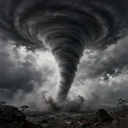 dark matter tornado