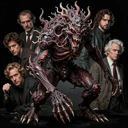 madness creature, movie still, intricate, bold, highly detailed, moody, high contrast, dynamic, by bunuel and kubrick and bergman and jorodowski and lynch and cronenberg