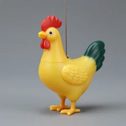 a rubber chicken with a pulley in the middle