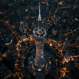 aerials, so up high,, symmetric, dynamics lighting, cinematic,