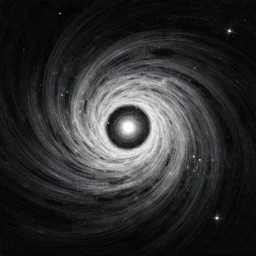 intergalactic stargate portal in the middle of a starry night, with a swirling vortex of energy and light by gustave dore